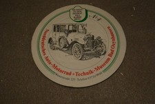 Bierdeckel , Barre Bräu , Auto-Motorrad + Technik-Museum Bad Oeynhausen