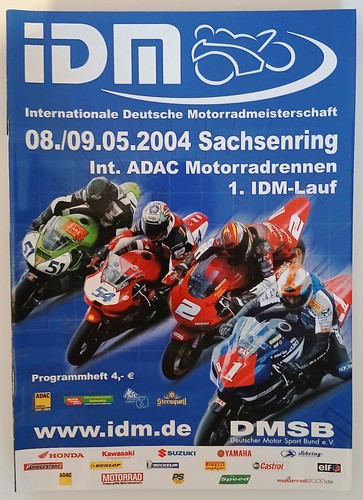 Rennprogramm idm sachsenring - rennprogramm,