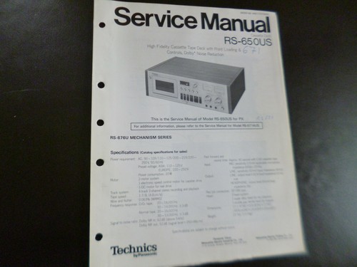 Original service manual - original,