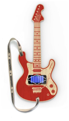 Woodrocker luftgitarre mit - luftgitarre,