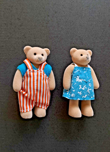 Bärchenpaar puppenhausbären - bärchenpaar,