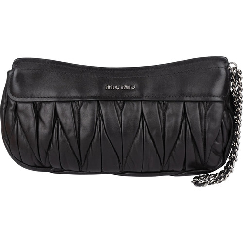 Miu matelassé leather - miu,