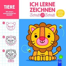 Ich lerne zeichnen - Schritt für Schritt: Tiere