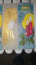 1 GOLD LEAD TINSEL German