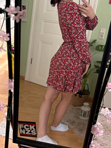 Amisu wickelkleid kurz 36 - amisu,