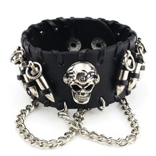 Herren punk totenkopf kette - herren,