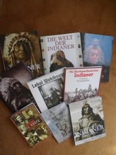 Konvolut 9 Bücher Indianer