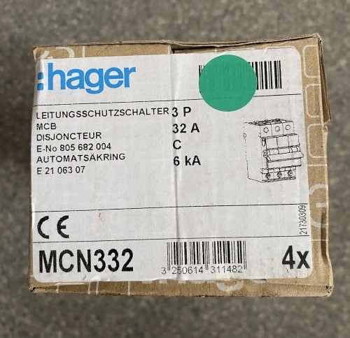 Hager mcn 332 - hager,