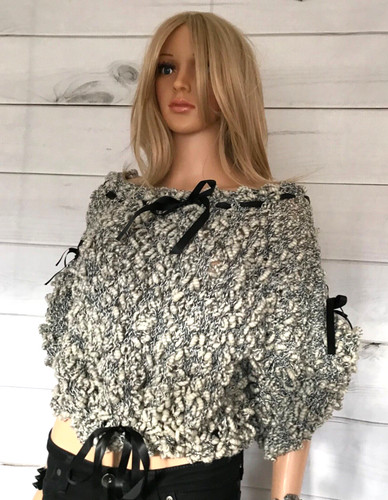 Neu handgestrickter crop - neu,