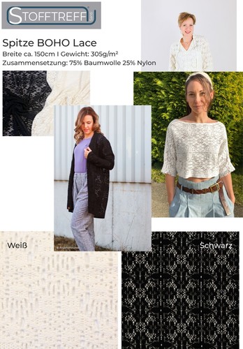 Spitze boho lace 50cm - boho,