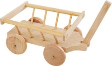 Miniatur Bollerwagen aus Holz