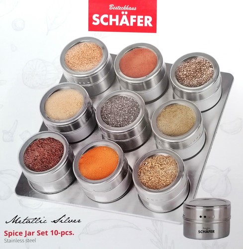 Schäfer gewürzdosen set - schäfer, gewürzdosen-set