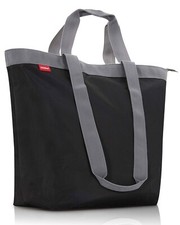 Shoppertasche Einkaufstasche zum Schultern Freizeittasche Schwarz 51x20x40cm