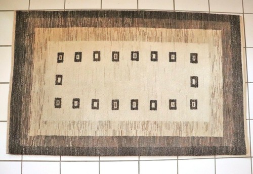 Teppich indischer gabbeh - teppich,