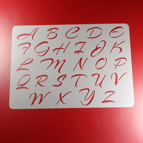 Schablone alphabet - schablone,