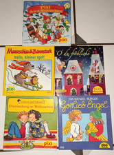 5 Stück Weihnachten Bücher Taschenbücher Pixi Bücher Set Konvolut ab 3 Jahre