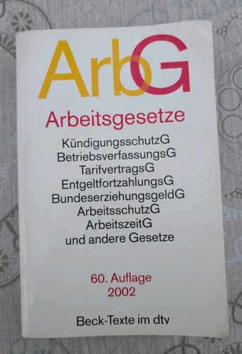 Arbg arbeitsgesetze - arbg,