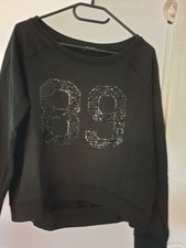 Sweatshirt , schwarz , Gr. L /