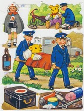 Glanzbilder: Teddy, Arzt