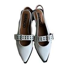 Bianco BIAFMA Sling-Ballerinas, Cremeweiß, Größe 40