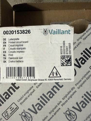 Vaillant leiterplatte - vaillant,