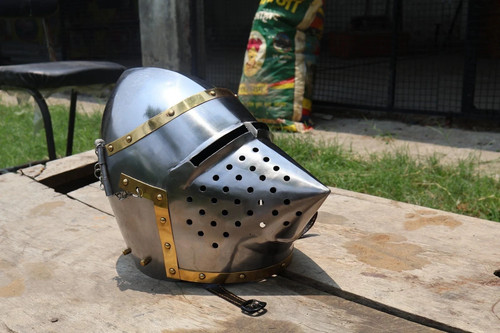 Mittelalter bascinet helm - bascinet,