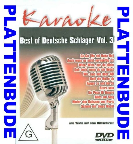 Karaoke dvd best deutsche - dvd:,