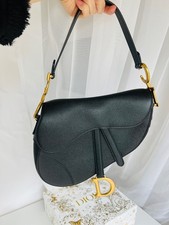 Dior Saddle Bag in schwarz wie
