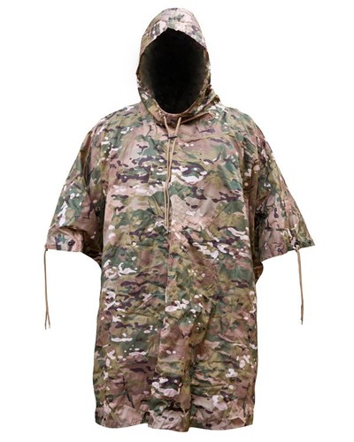 Kombat style poncho - uk,