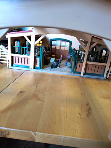 Schleich reiterhof pferdestall - schleich,