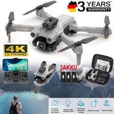 Drohne mit 4K Kamera RC Quadcopter Brushless Auto Rückkehr Folgen 360° Rolle DE
