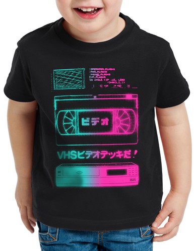 Vhs tape kinder shirt - vhs,