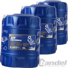 3 x 20L MANNOL GETRIEBEÖL ATF