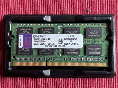 Kingston 4gb ddr3 1066mhz - kingston,