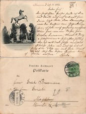 Ansichtskarte Hannover Sachsenross 1896