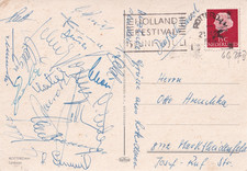 DFB Nationalmannschaft in Niederlande 1966 - 19 x original signiert