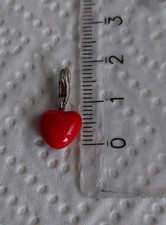 Thomas Sabo - Herz - Rot - Charm - Anhänger - 925 Silber