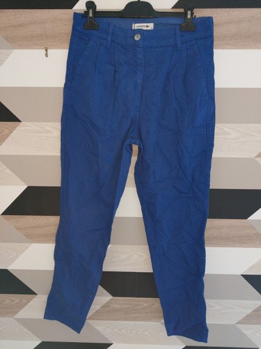 Lacoste hose blau - blau, gr.