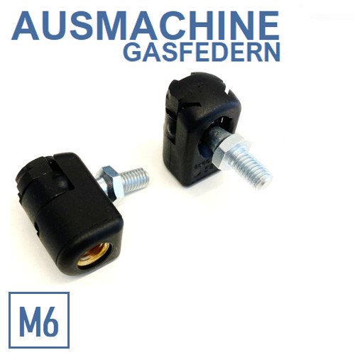 Kunststoff winkelgelenk - m6,