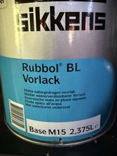 Sikkens Rubbol BL Vorlack 5 Liter Base M15 Wasserbasierter Vorlack Weiß