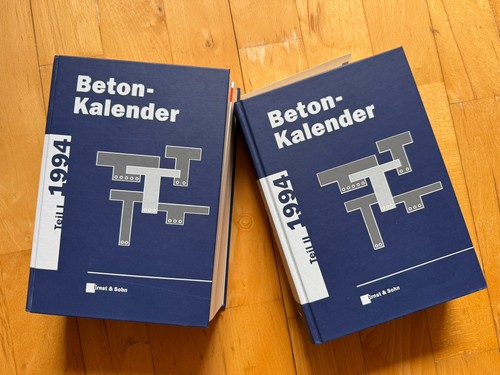 Beton kalender 1994 - teil, und