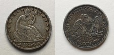 1854 Half Dollar Seated
