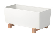 IKEA BITTERGURKA Pflanzkübel weiß 121/2"x6" (32x15 cm) BRANDNEU