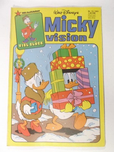 Mickyvision 1981 heft ehapa - mickyvision,