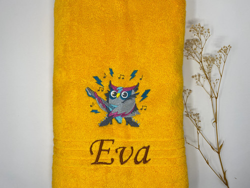 Eule handtuch duschtuch - 03,