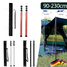 2x Alu Zeltstange Teleskop