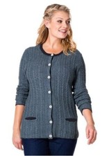 DAMEN-TRACHTEN-STRICK-JACKE