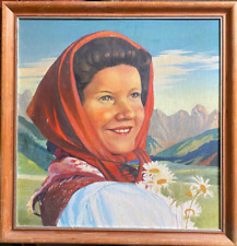 ::ÖLGEMÄLDE um 1960 PORTRÄT