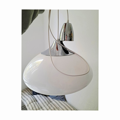 Vintage space age hängelampe - vintage,
