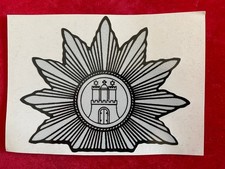 Polizeistern-Klebestern-Polize